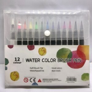 Water Color Brush Pen-Set of 12 Colors