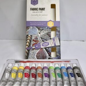 Fabric Paint (Keep Smiling)-Set of 12 Colors