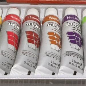 Alternative view of Glass Colors (Keep Smiling)-Set of 12 Colors