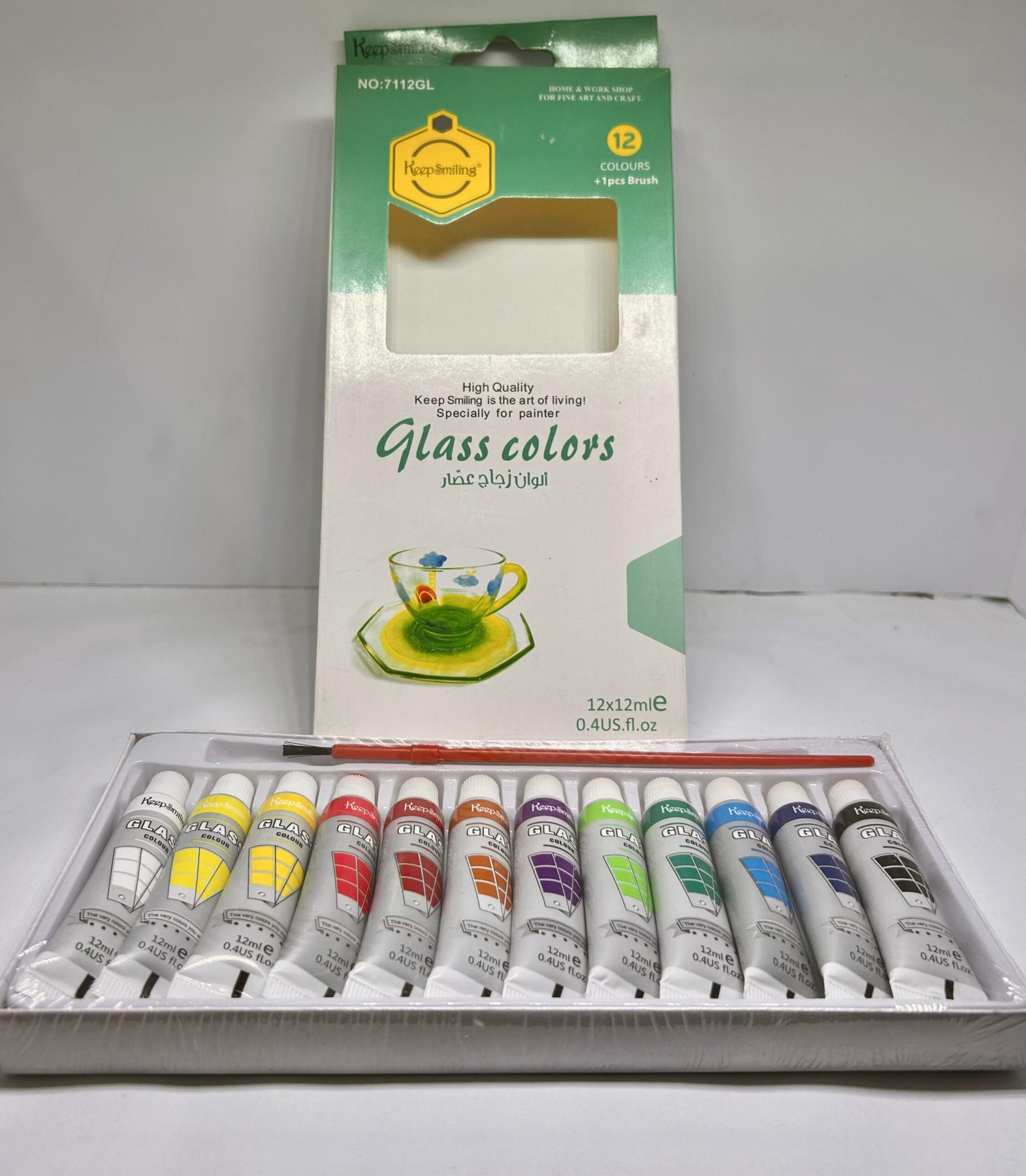 Glass Colors (Keep Smiling)-Set of 12 Colors - Image 3