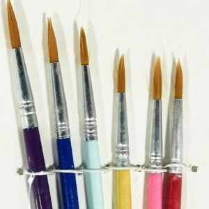 Alternative view of Round Paint Brushes-Pack of 6