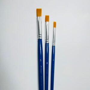 Artist Flat Brush (577 Nylon)-Set of 3