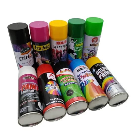 Spray Paints (All Basic Colors) - Image 2