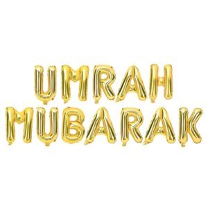 UMRAH MUBARAK - Foil Balloon Set