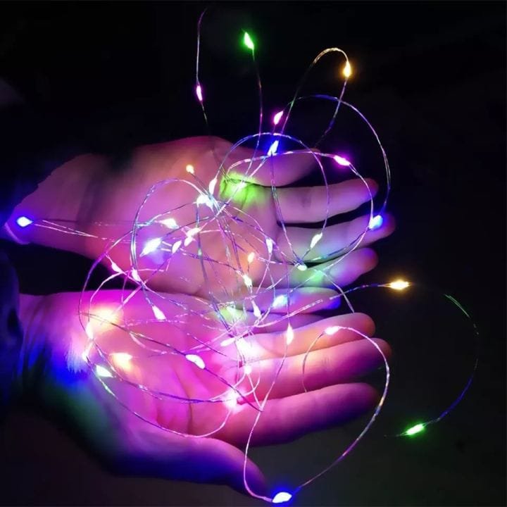 Mini Battery Powered Multi-color LED String Fairy Lights For Party & Gift Decoration
