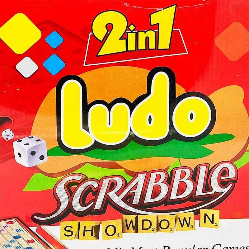 Ludo & Scrabble Showdown 2-in-1 Board Game Set - Image 2