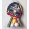 Table Tennis Racket Set with Balls - 1set