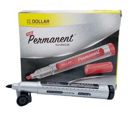 Dollar Permanent Marker Chisel Tip- 90# -1pc