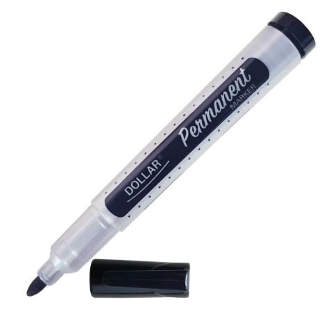 Dollar Permanent Marker Round Tip 70 - 1pc
