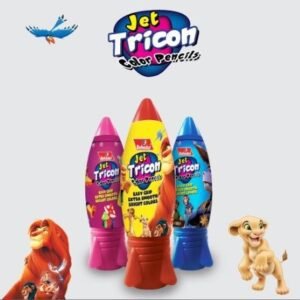 JET Tricon Color Pencils Pack of 12
