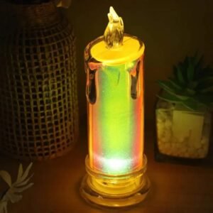 Alternative view of Acrylic LED Flameless Candles Large - Pack of 6