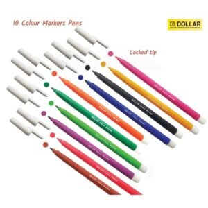 Alternative view of Dollar Color Markers 10-Pack, Assorted Pouch