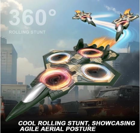 RC CYCLONE STUNT DRONE/AIRPLANE (SKY- OVERLOAD) - Image 2