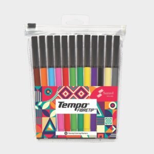 Tempo Fibre tip Colour Markers