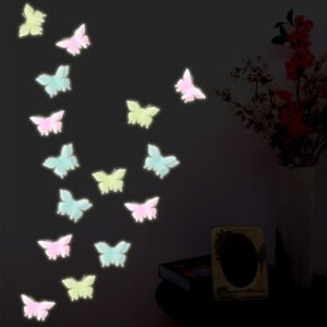 Alternative view of Fluorescent Night Glowing Butterfly for Wall-1pack