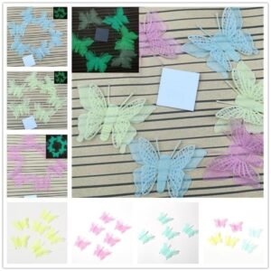 Fluorescent Night Glowing Butterfly for Wall-1pack