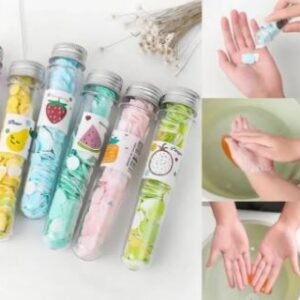 Alternative view of Pocket Paper Soap Flakes in Tubes